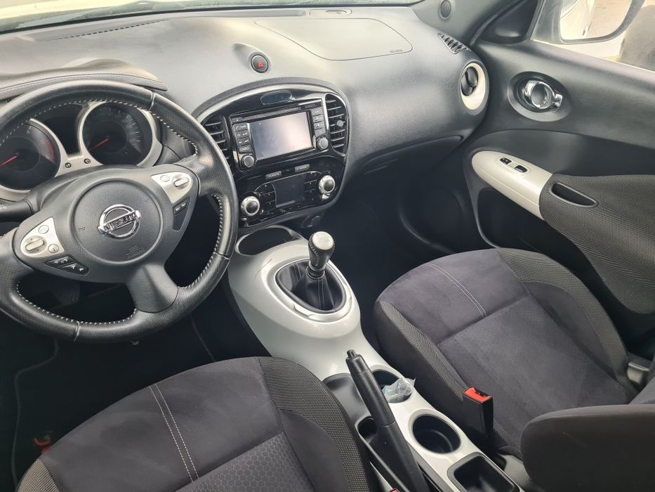 Nissan Juke-1.5 Dci110-an 2016-euro 6-navi-clima-alb perlat-nr rosii