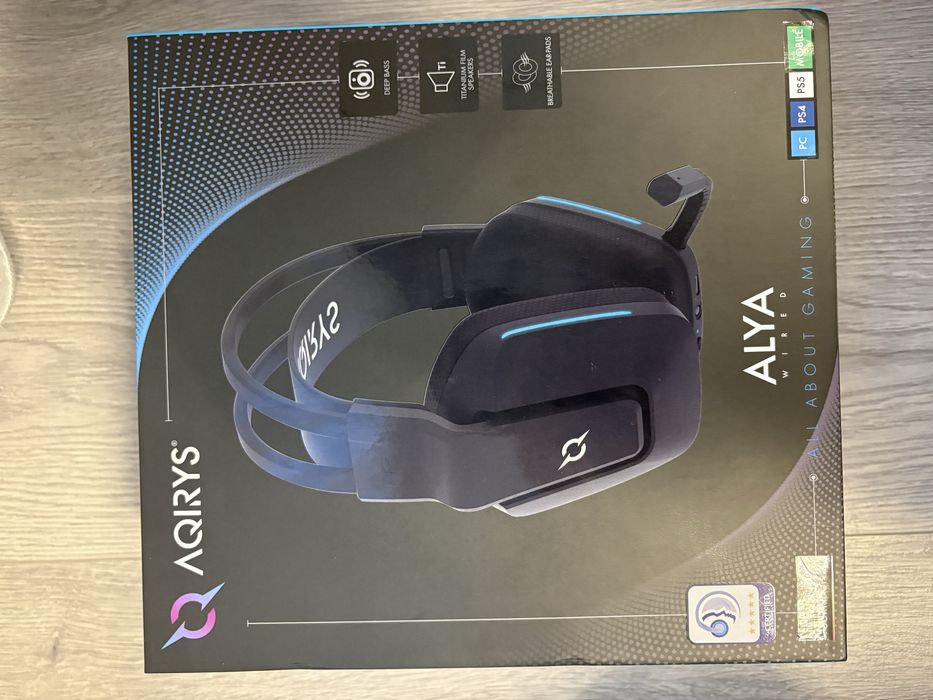 Casti Gaming AQIRYS Alya Wired Black
