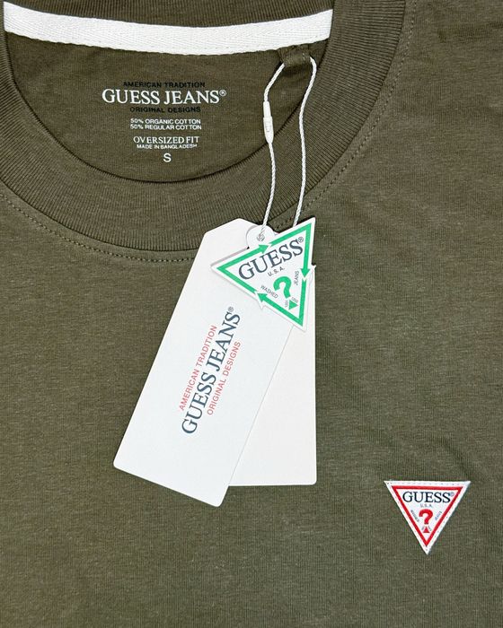 Тениска Guess Jeans Cotton T-shirt - S