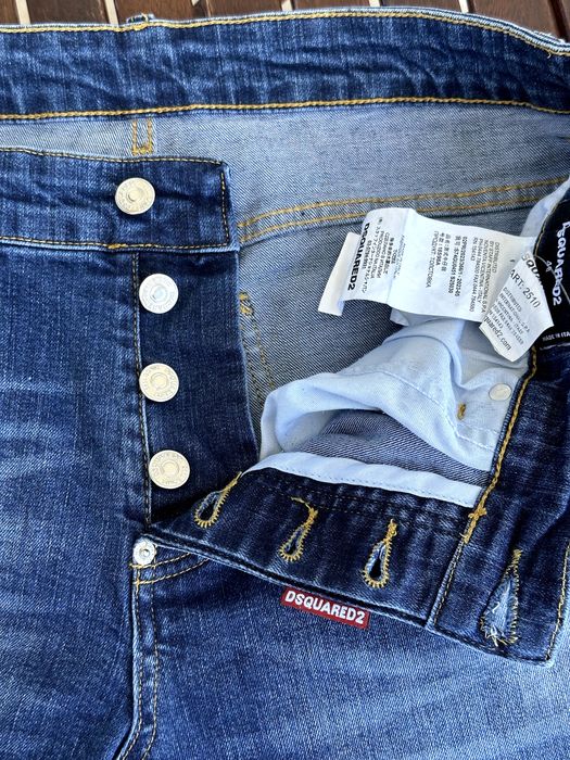 Мъжки дънки DSQUARED2 (Made in Italy / ICON) - размер 48 (М) / ОРИГИНАЛ