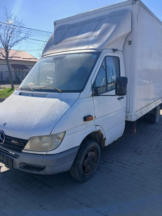 sprinter 2003 2.2 bena lift faruri capota motor punte dubla jante