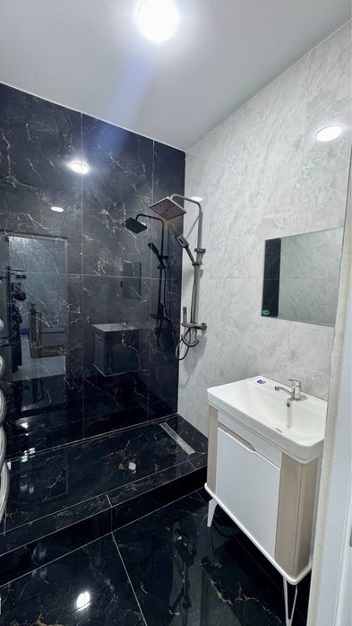 5 xonali qilingan 73+73m2 podval duplex kvartira sotiladi #5x.  #182s