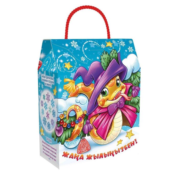 Новогодняя картонная  упаковка