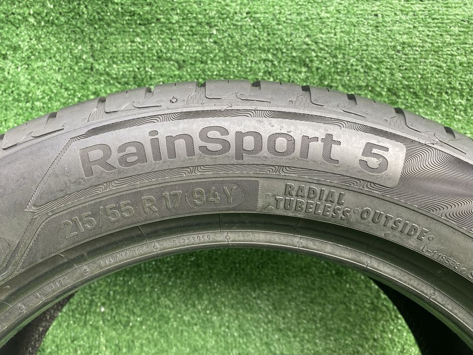 Set 2 anvelope vară Uniroyal Rain Sport 5 215 55 17 94Y 6,5mm Dot 5019