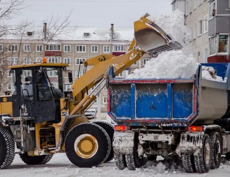 Уборка снега оперативно
