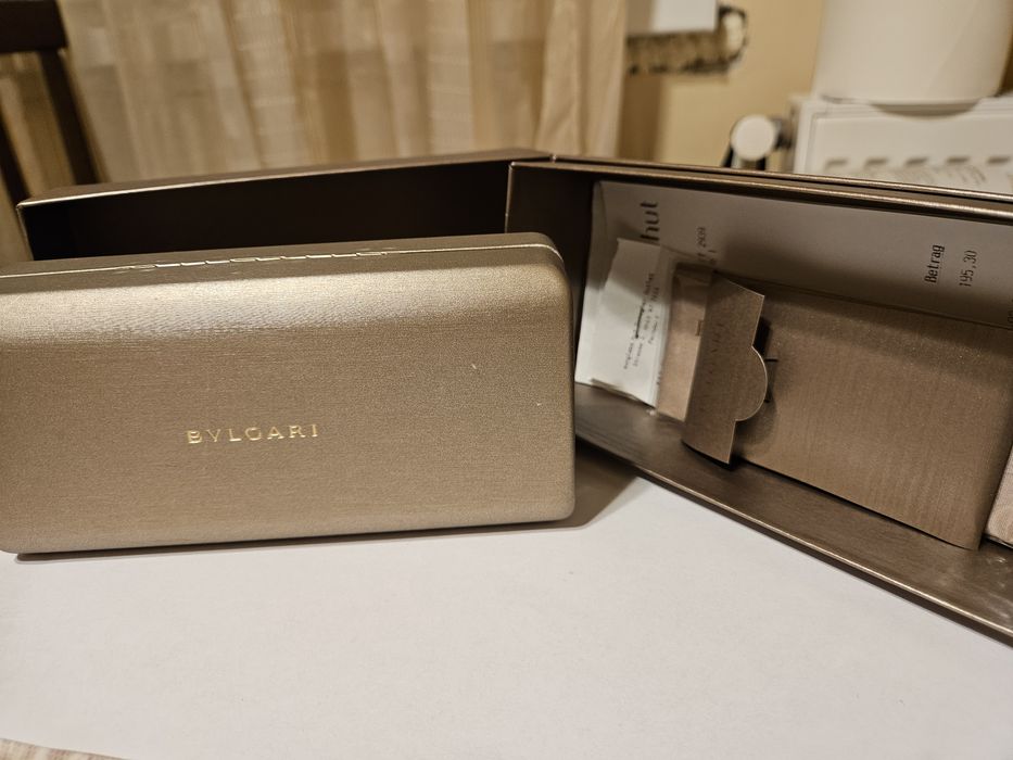 Ochelari de soare Bulgari pink gold noi