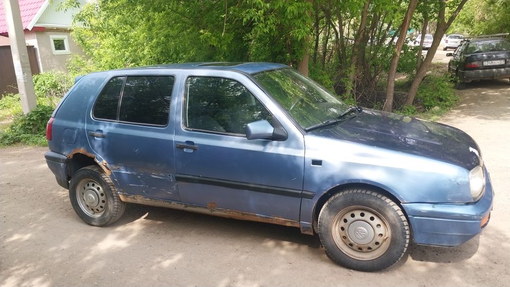 Гольф 3 1994г , 1.8 моно (бензин)