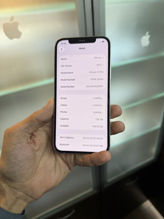 Vand Iphone 12 Pro 128Gb White