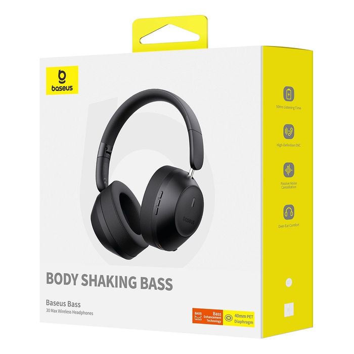 Bluetooth Слушалки Baseus Bass 30 Max Wireless Headphones