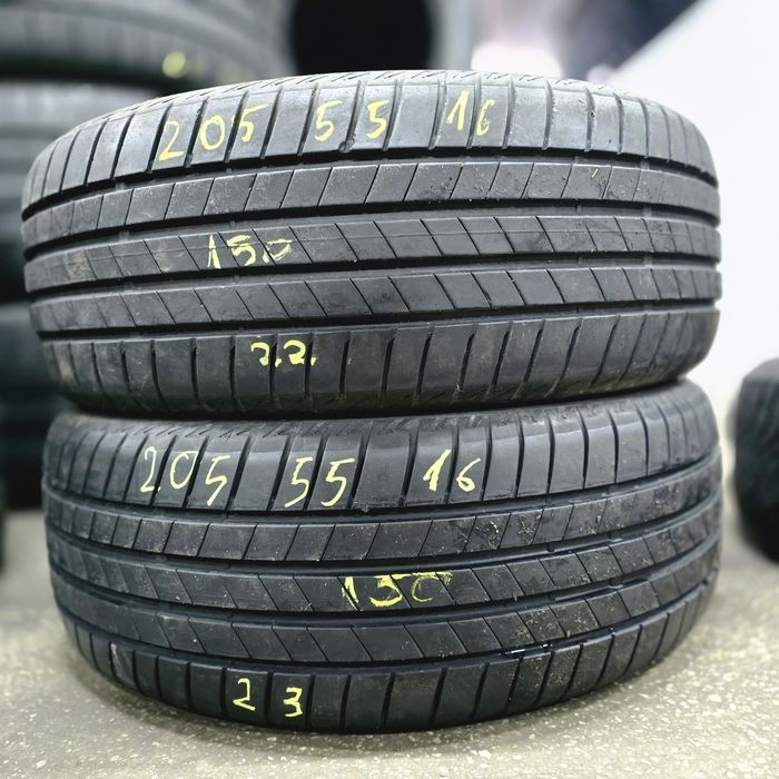 2x 205/55/16 VARA BRIDGESTONE 2022 Stare excelentă