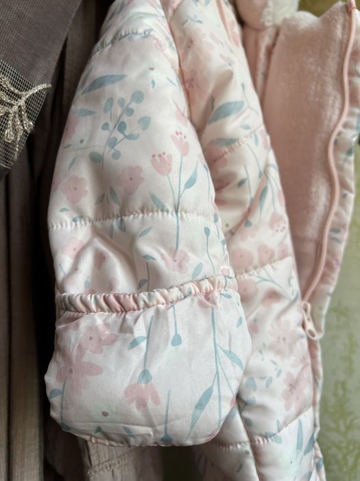 Зимний комбенизон фирменный 3-6 месяца