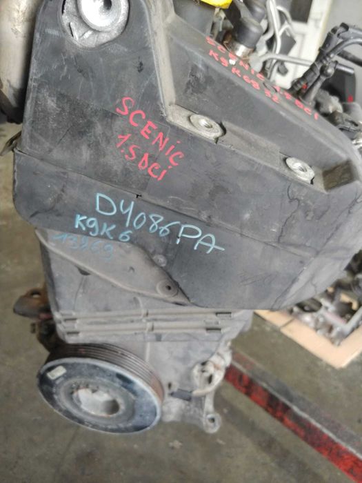 motor  k9kg832 1.5 dci renault scenic 3 megane 3