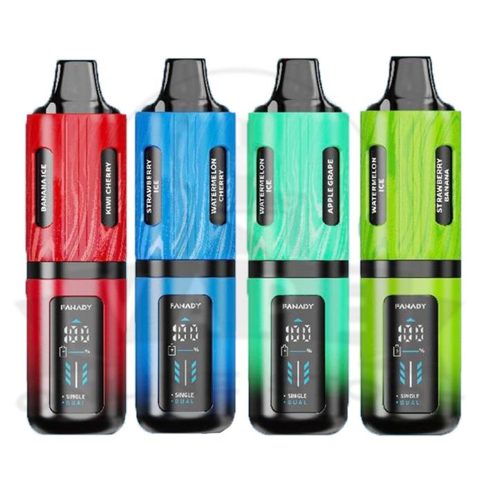 2 vape 2400 Puffs 8 Arome Display