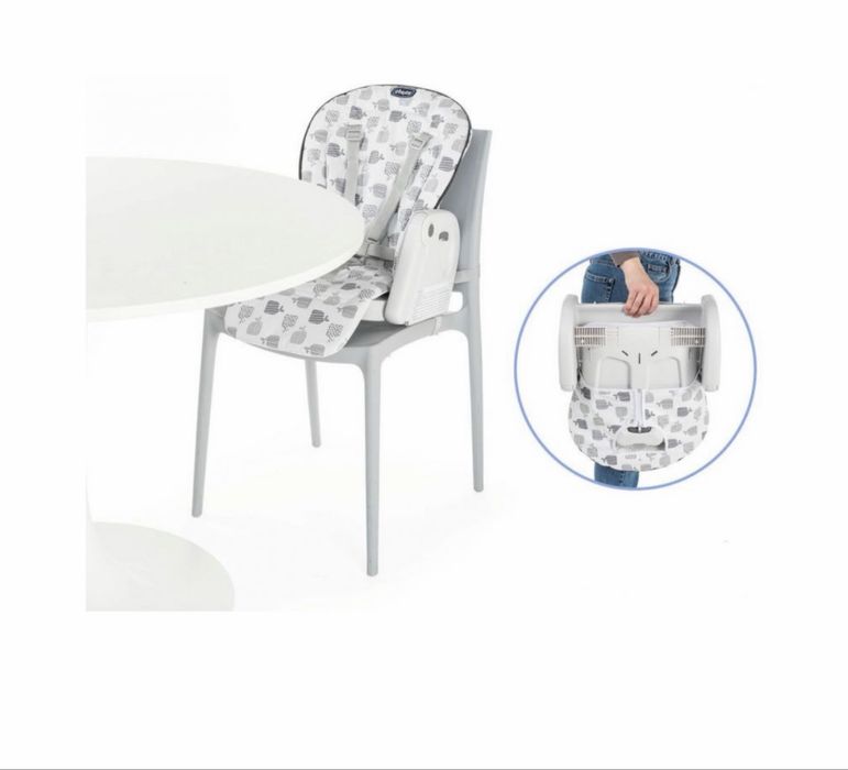 Столче за хранене 5 в 1 Chicco - Polly Progress, Kiwi