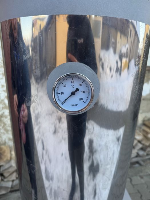 Boiler de inox pe lemne si electric -  Miklos Steel