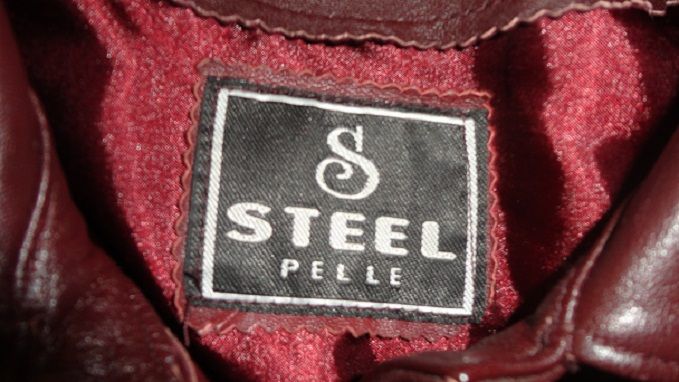 Jacheta Steel Pelle din piele naturala bordo