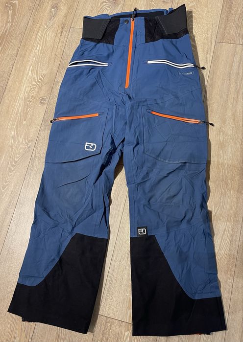 Pantaloni ski/snowboard Ortovox 3L Deep Shell,Mernio, 20k, blue - L