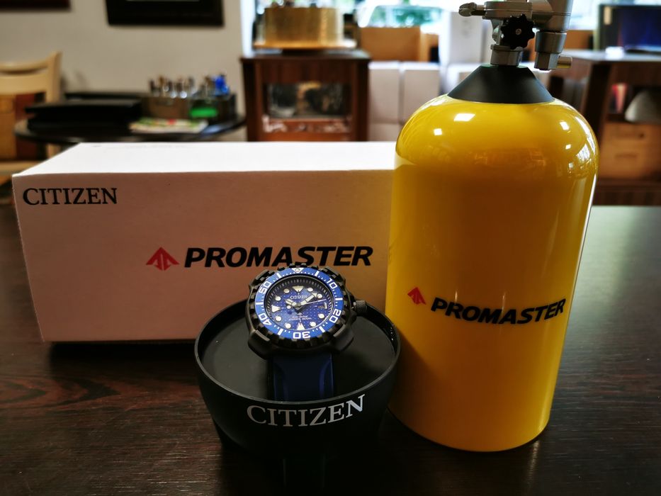 Citizen titanium eco drive promaster diver BN0225-04L