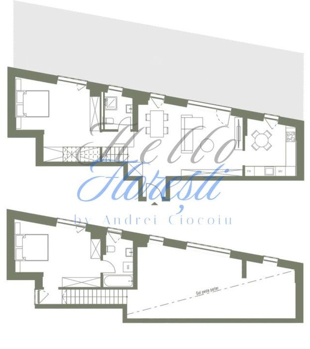 Apartament 3 camere 91.2 mp si terasa 71.4 mp in Hexagon