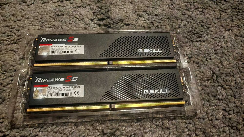 Рам памет G.Skill Ripjaws S5 2x16GB 32GB DDR5 6000Mhz