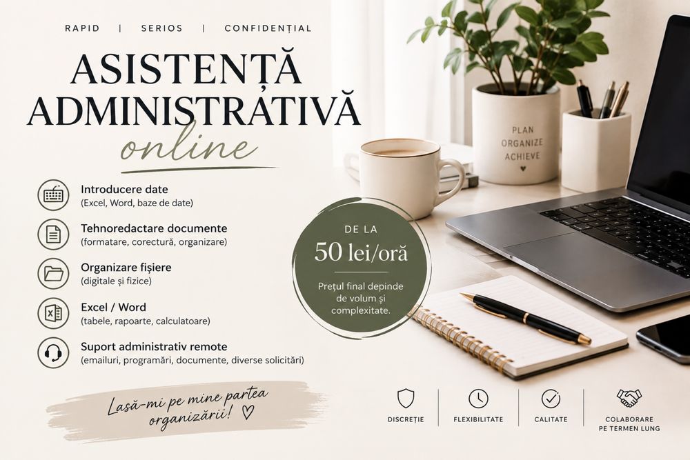 Te ajut să completezi și să pregătești documente