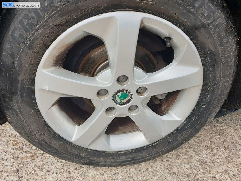 Roata Janta Rezerva Aliaj 5x112 205 60 16 R16 Skoda Superb 1 2002 - 2008 Cod sdgj16bo2f51 [AV2000]