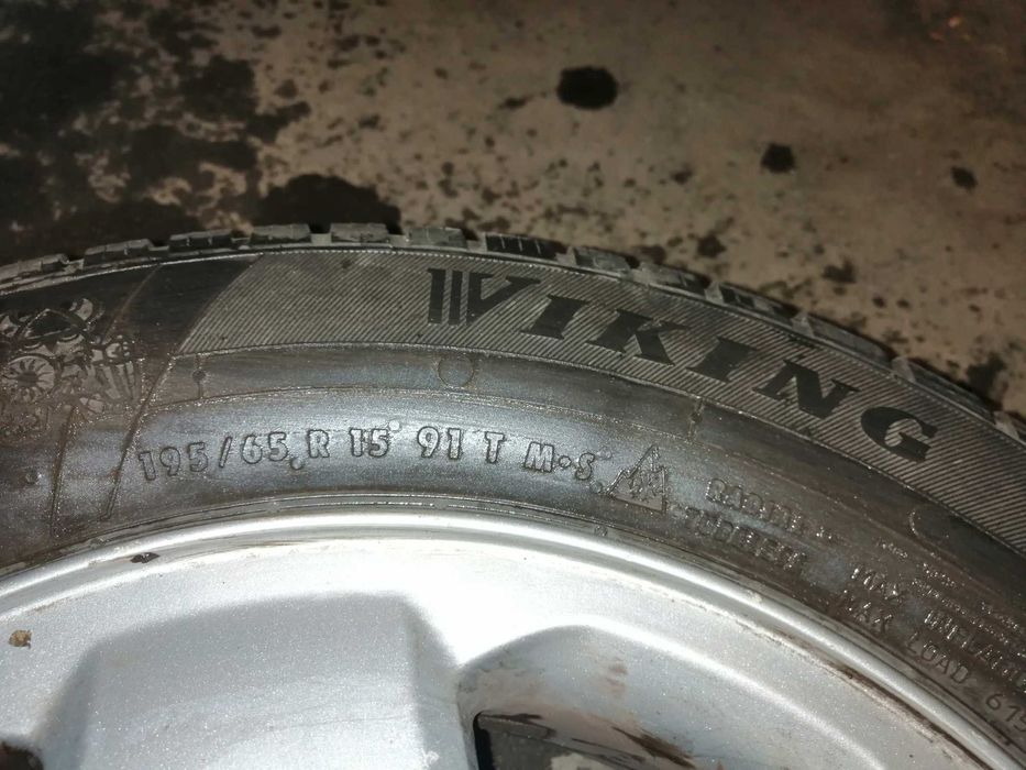 Гуми Viking 195/65R15 с алуминиеви джанти
