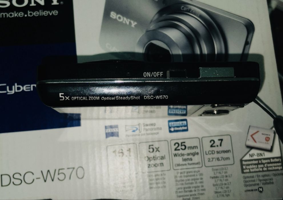 Продаю Sony Cyber-shot DSC-W570