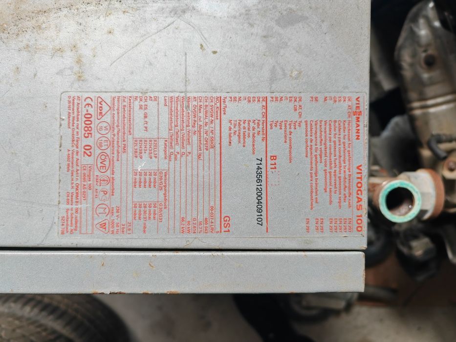 Centrale Termica 100Kw pe Gaz si motorina, ulei ars