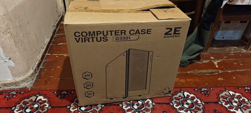 Корпус 2E Gaming G3301 / ATX / Закалённое стекло