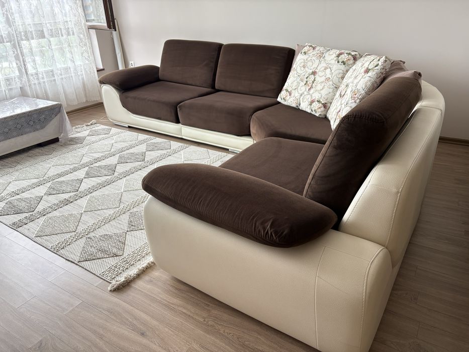 Холов диван десен ъгъл