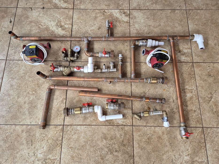 Kit hidraulic cu 2 pompe, marca Home Fort