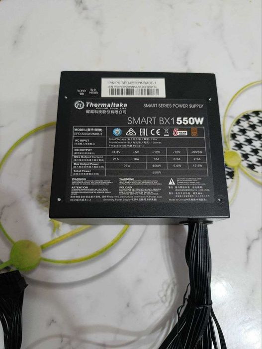 thermaltake блок питания 550 ватт бронза