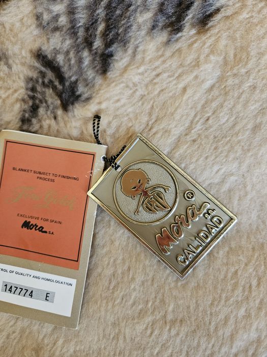 Двулицево одеяло със сърна, ново