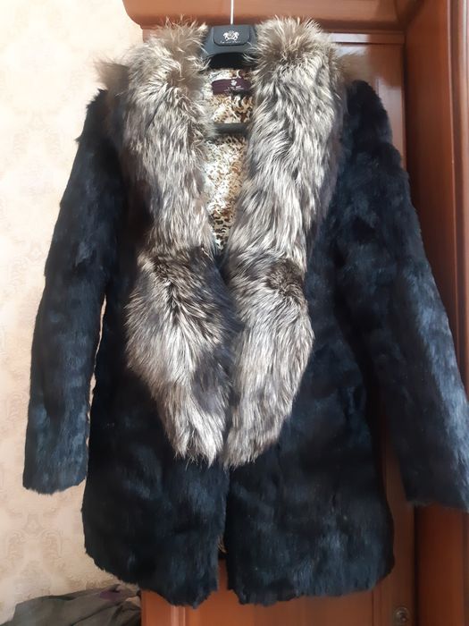 Шуба из кролика.