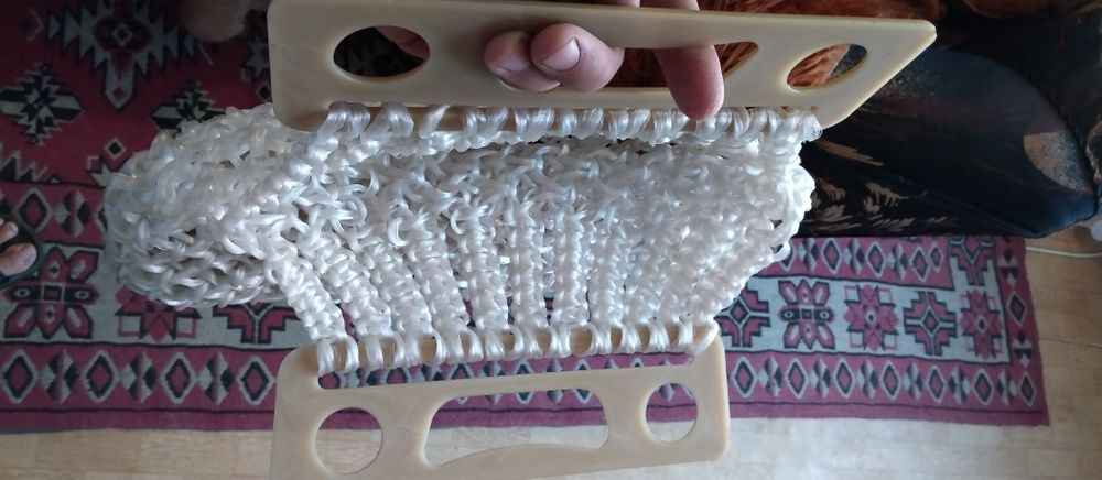 Плетена чанта за пазар от качествен сезал през 1980г