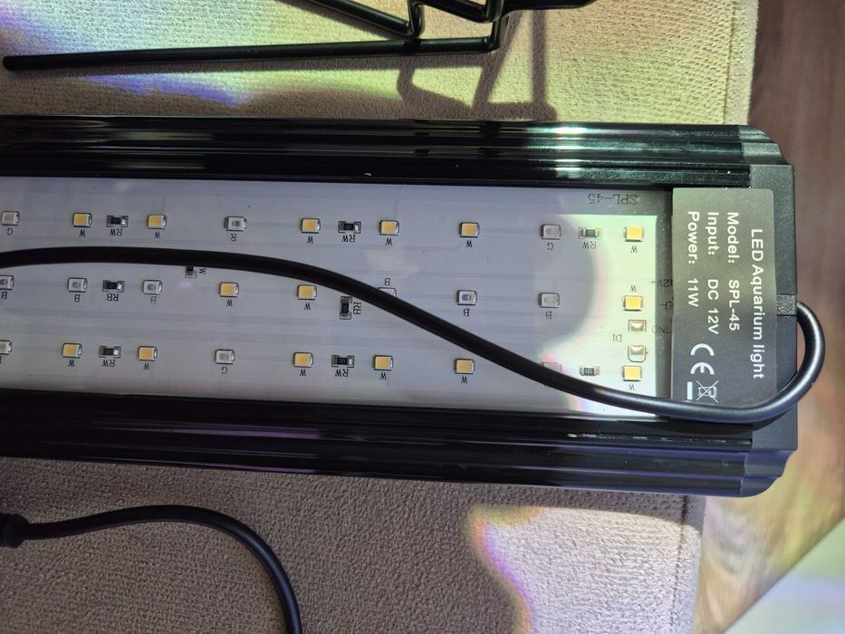 Lampa acvariu 11W, 45 cm, RGB Full Spectrum