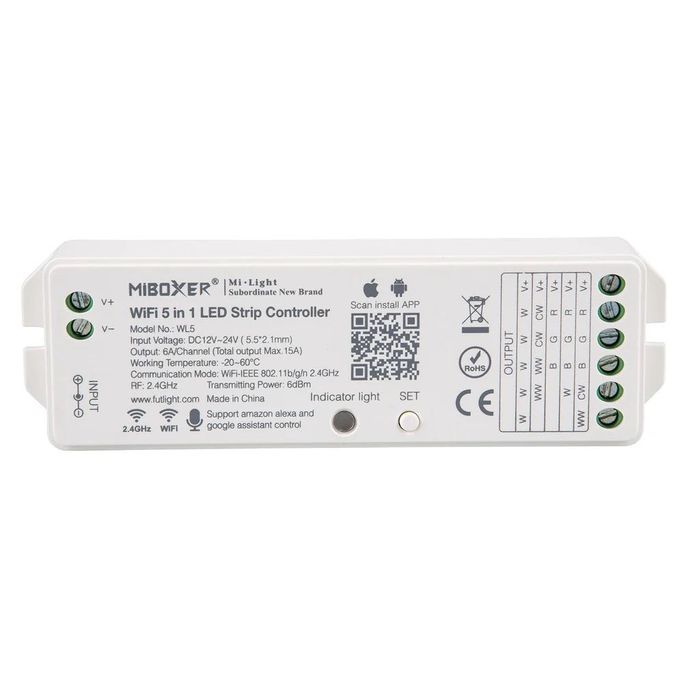 Контролер за LED лента, WiFi + 2.4G