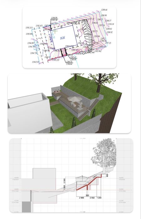3d моделирование ландшафта по топографии участка