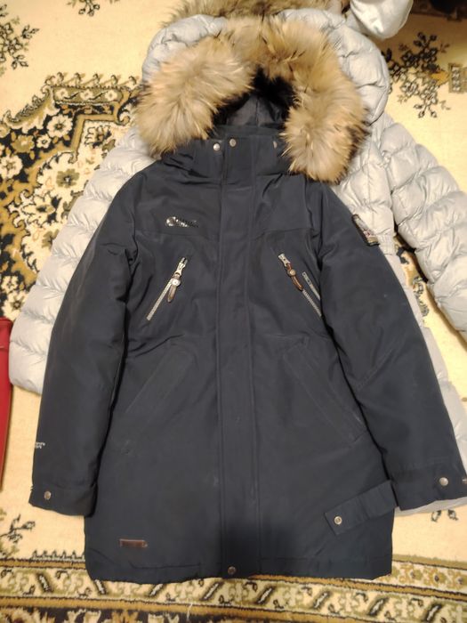 Пуховик 146мальчик зима до-40