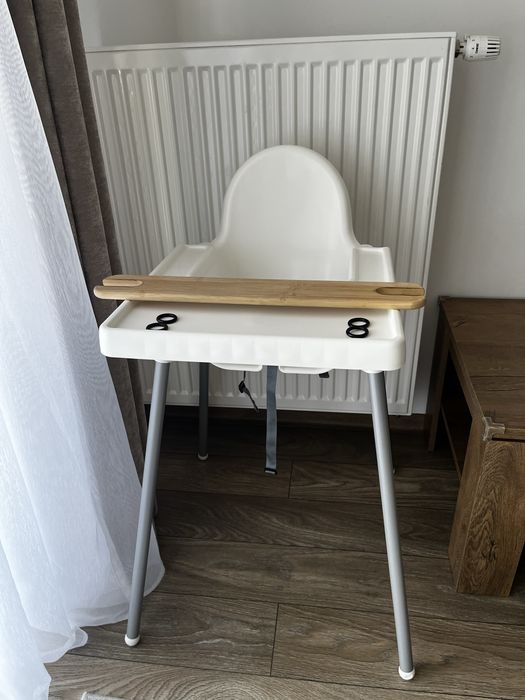Scaun de masa Ikea Antilop cu suport de picioare din lemn