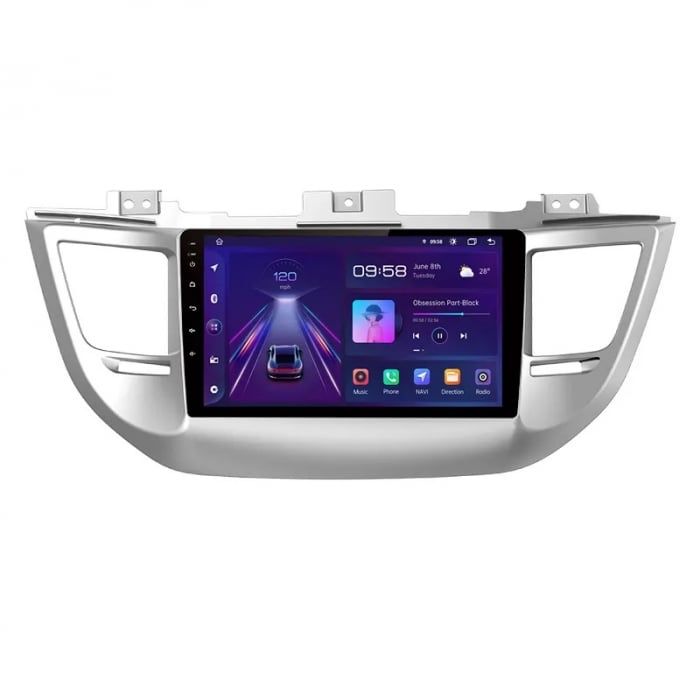 Navigatie Android Hyundai  IX35 / Tucson 3 Carplay Android Auto
