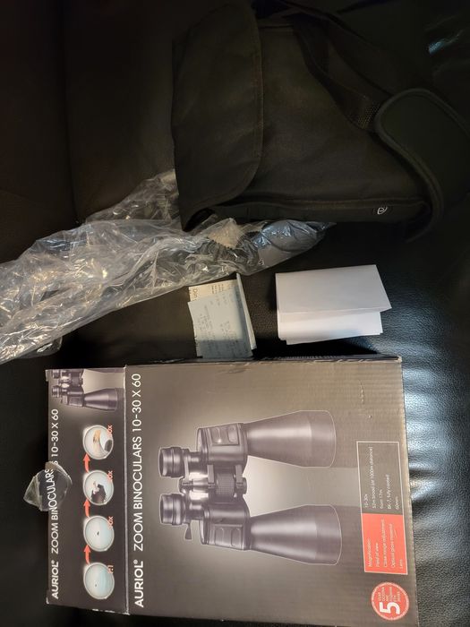 (rezervat) Binoclu Auriol 10-30x60 nou nefolosit