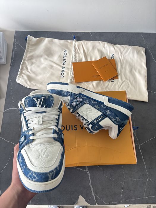 LV Denim Blue Trainer - КАТО НОВИ