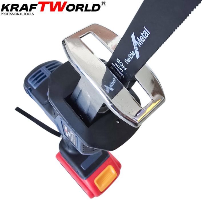 Акумулаторен Саблен Трион Kraft-Германия Безчетков, Компактен и Мощен!