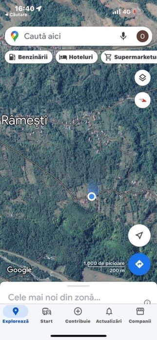 Horezu 1200 metri sat Râmești strada Măgurii