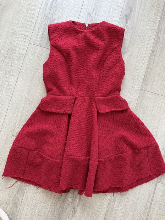 Червена рокля букле Evis style, M