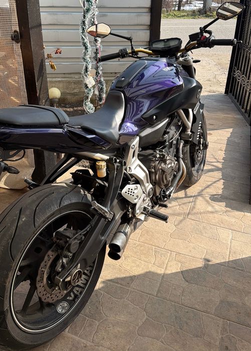Yamaha mt07 A2 abs