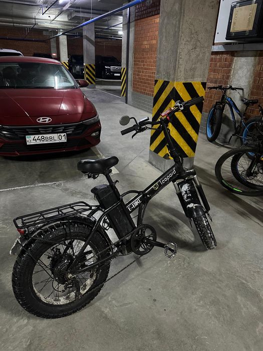 электровелосипед леопард в хорошем состояний