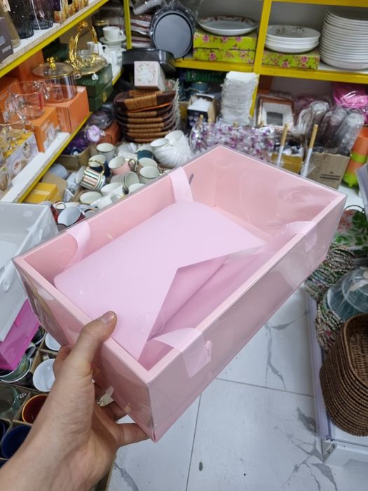 Коробка Бант ( Бабочка ) для клубники